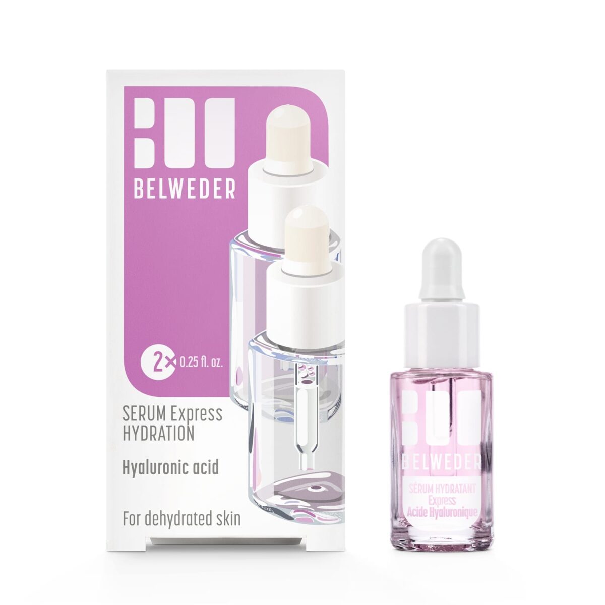 SÉRUM HYDRATANT<br>Express Acide Hyaluronique<br>2×7,5ml</br> Hydrater