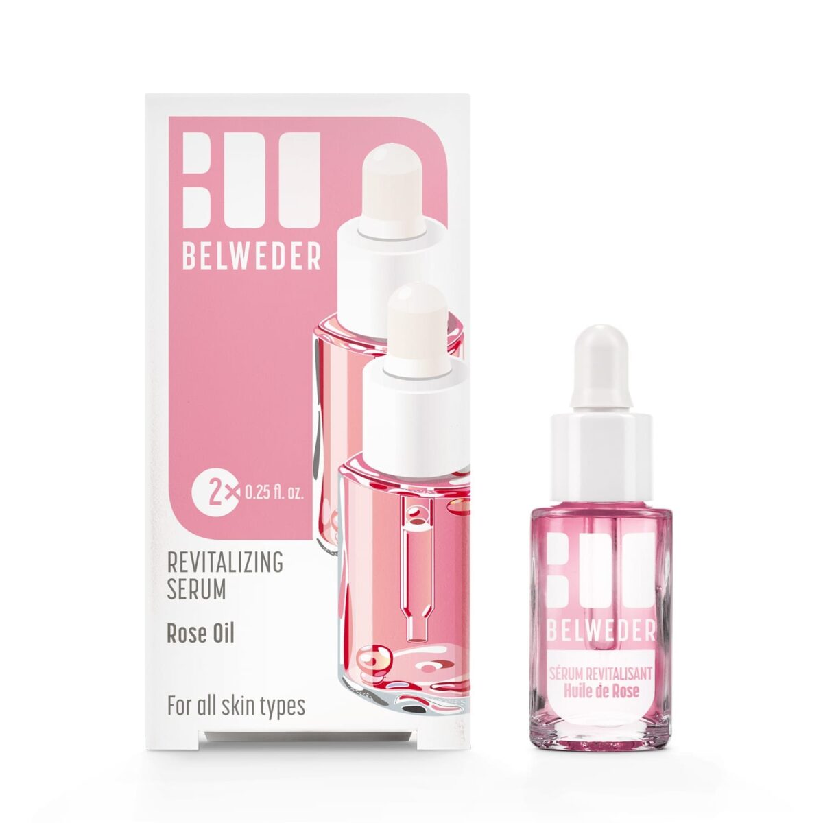 SÉRUM REVITALISANT<br>Huile de Rose<br>2x8ml</br> Hydrater