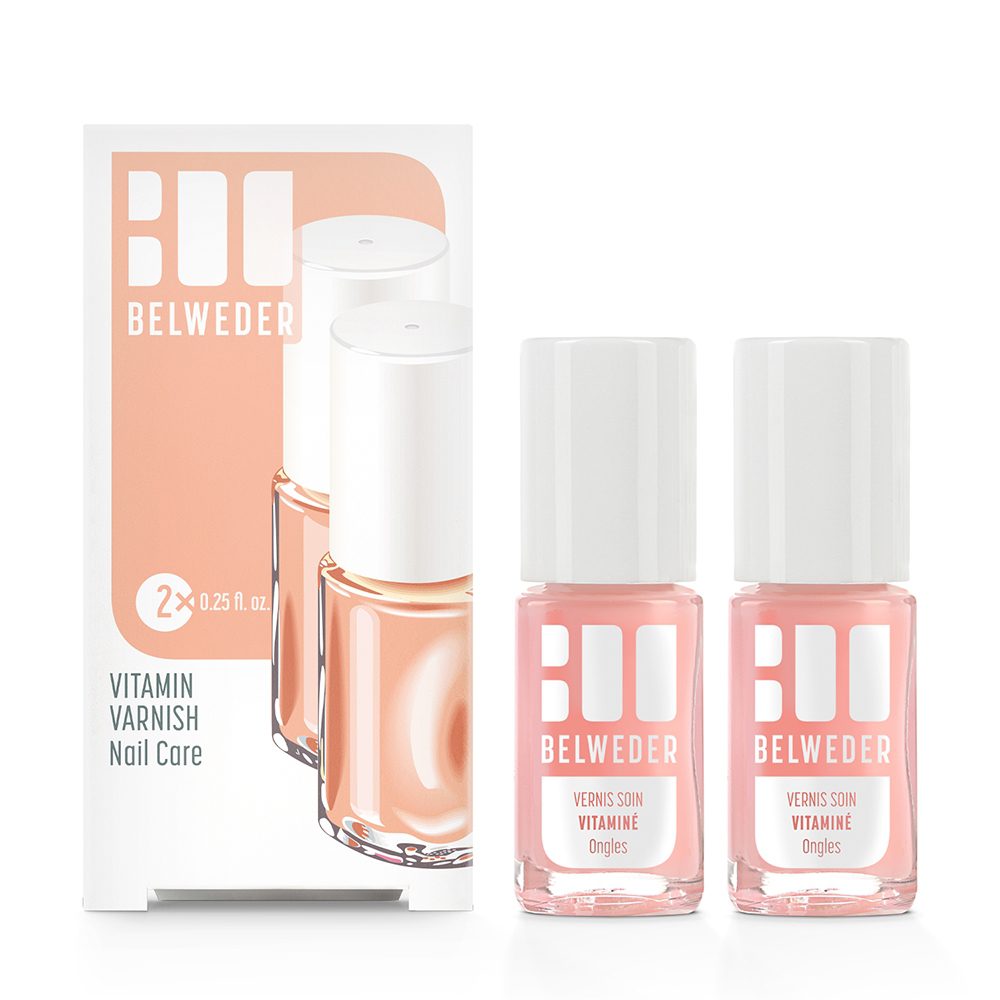 VERNIS SOIN VITAMINÉ<br>Ongles<br>2 x 7,5 ml </br> Nouveautés