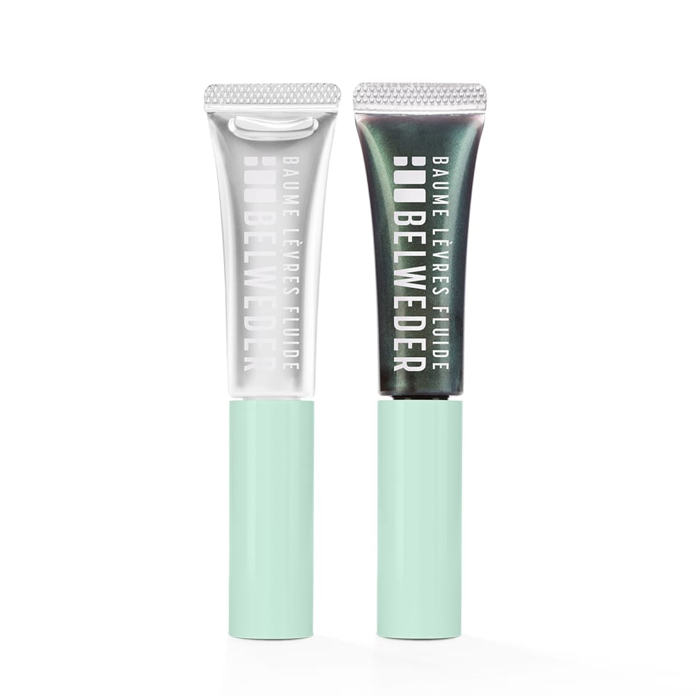 BAUMES LÈVRES FLUIDES<br>Extrait d’Aloe vera CRISTALLIN & VERT MAGIQUE<br>2×7 ml</br> Couleur & soin 2