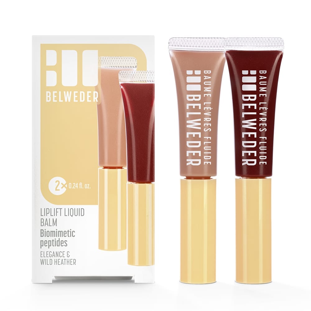 BAUMES LÈVRES FLUIDES REPULPANTS<br> Peptides biomimétiques ÉLÉGANCE & BRUYÈRE SAUVAGE<br>2x7ml</br> Anti-âge