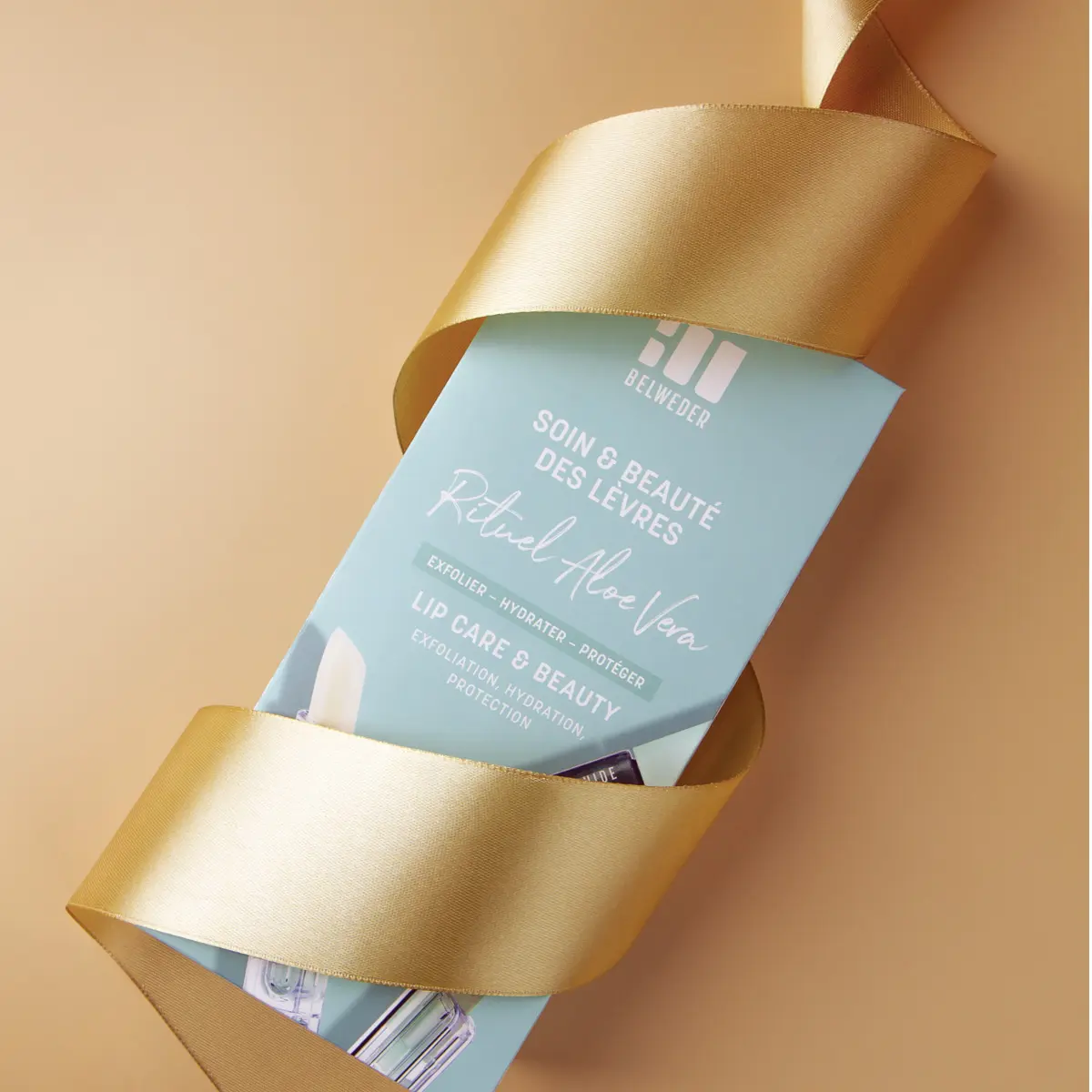 SOIN & BEAUTÉ DES LÈVRES<br>Rituel Aloe Vera<br>2x35g – 1x7ml Coffrets
