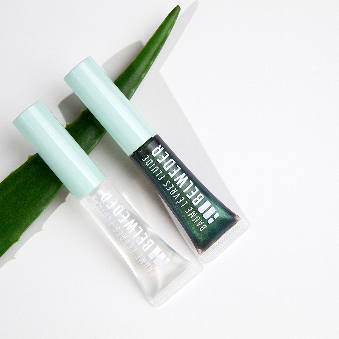 BAUME LÈVRES FLUIDE<br>Extrait d’Aloe vera<br>CRISTALLIN & VERT MAGIQUE Couleur & soin 6