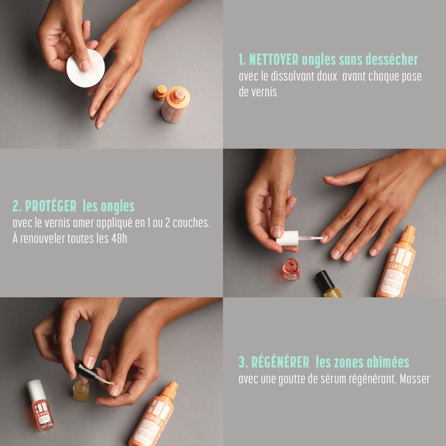 KIT SOIN DES ONGLES<br>SOS ONGLES RONGÉS Coffrets